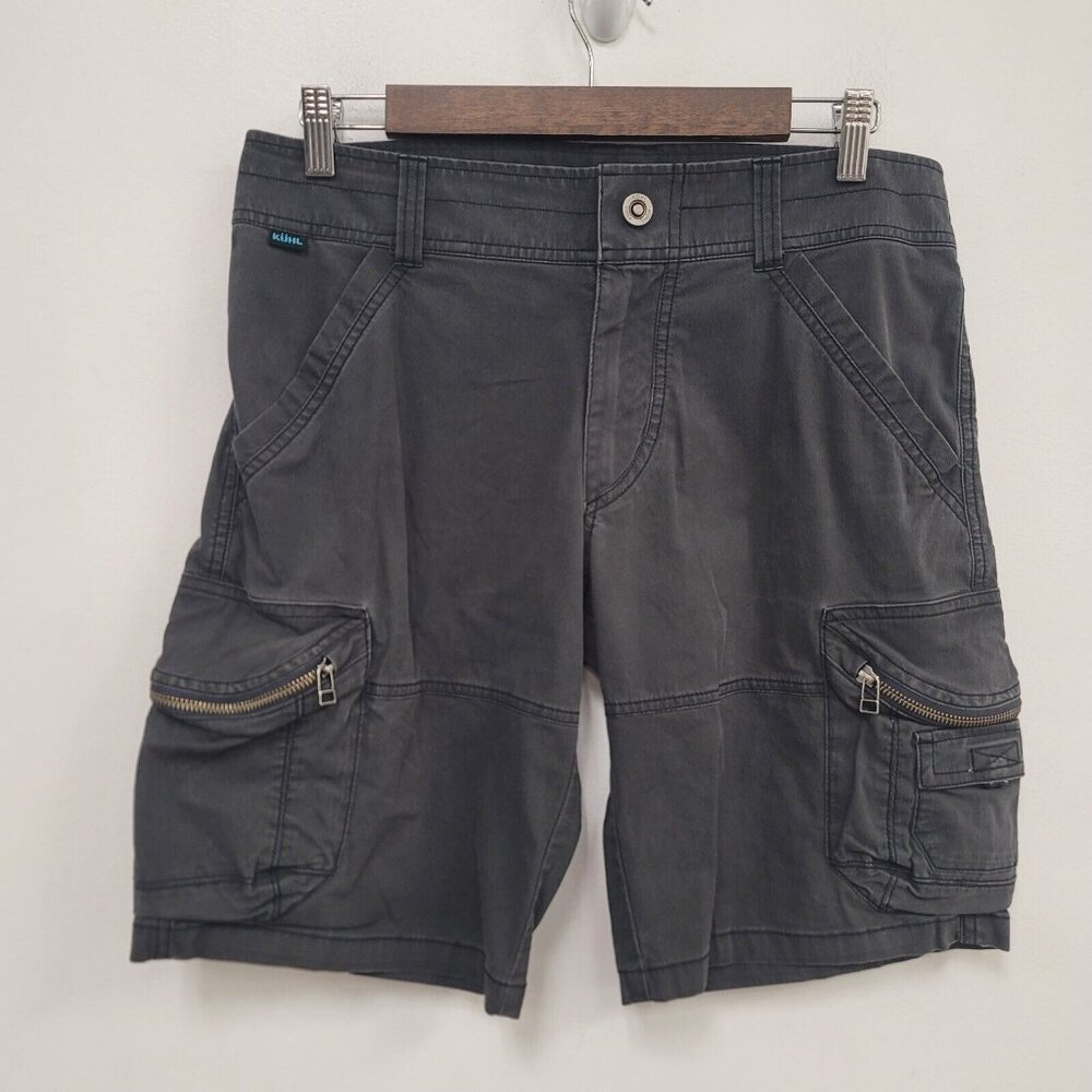 Kuhl Men's Cargo Shorts - Dark Gray